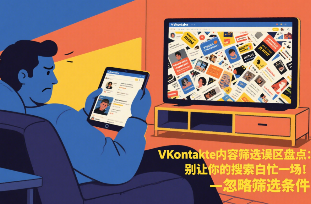 VKontakte内容筛选误区盘点：别让你的搜索白忙一场！