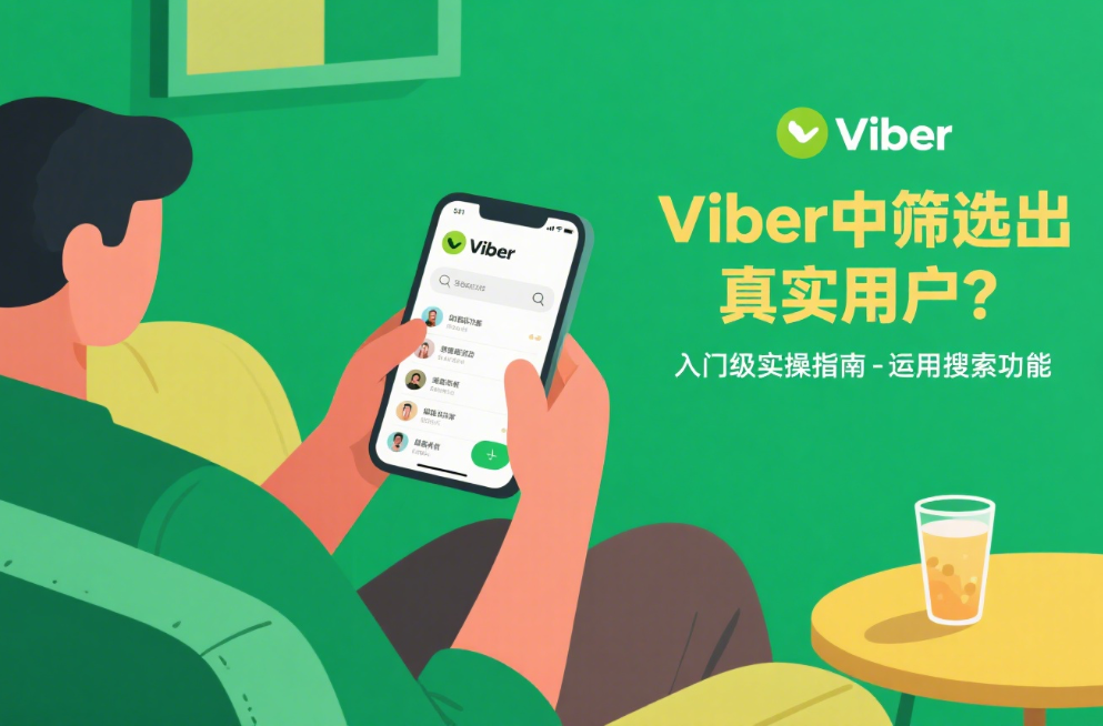 如何在Viber中筛选出真实用户？入门级实操指南