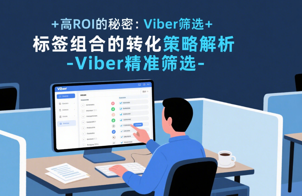 高ROI的秘密：Viber筛选+标签组合的转化策略解析