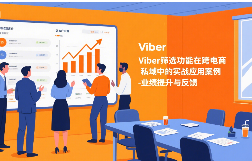 Viber筛选功能在跨境电商私域中的实战应用案例