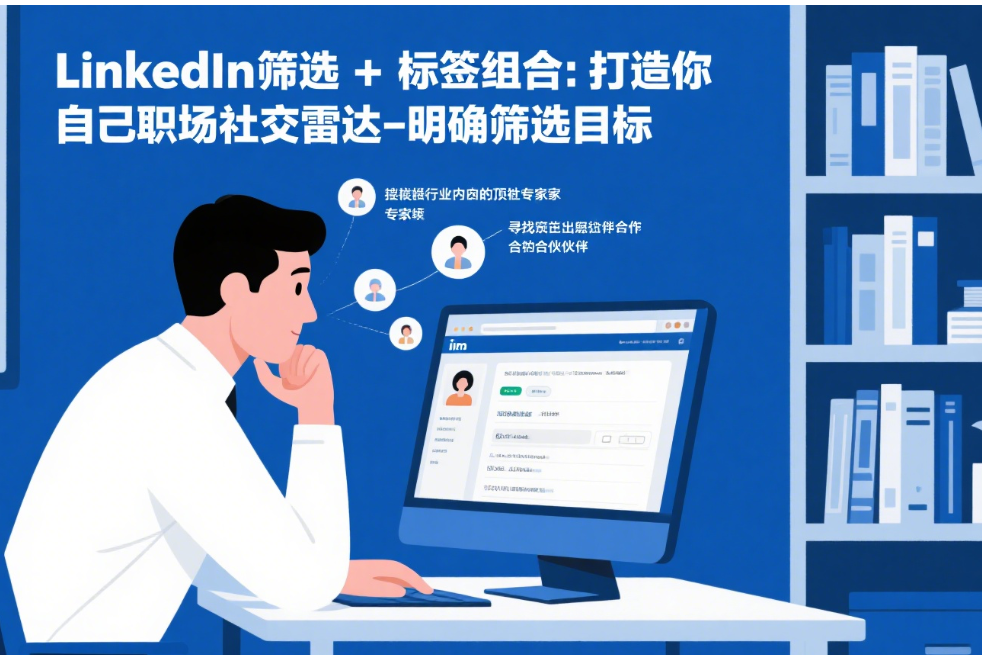 LinkedIn筛选+标签组合：打造你自己的职场社交雷达