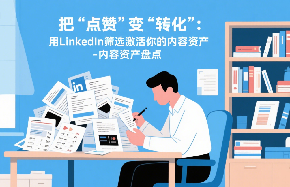 把“点赞”变“转化”：用LinkedIn筛选激活你的内容资产