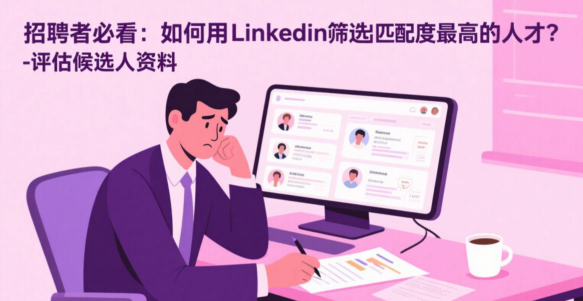 招聘者必看：如何用LinkedIn筛选出匹配度最高的人才？
