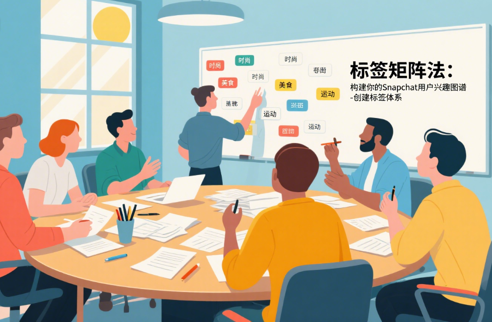 标签矩阵法：构建你的Snapchat用户兴趣图谱