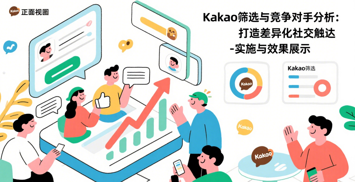 Kakao筛选与竞争对手分析：打造差异化社交触达