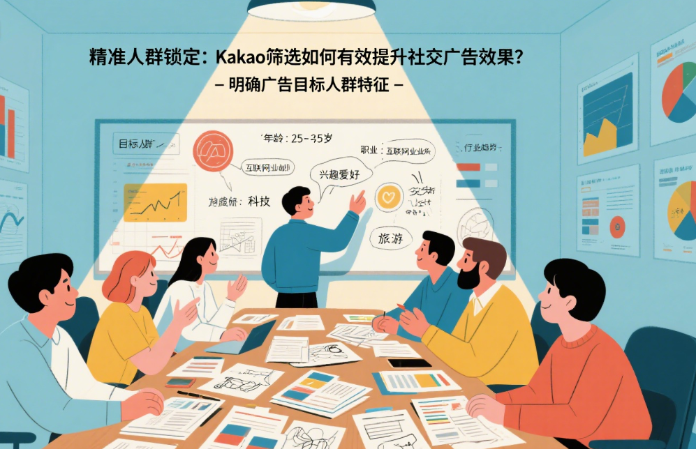 精准人群锁定：Kakao筛选如何有效提升社交广告效果？