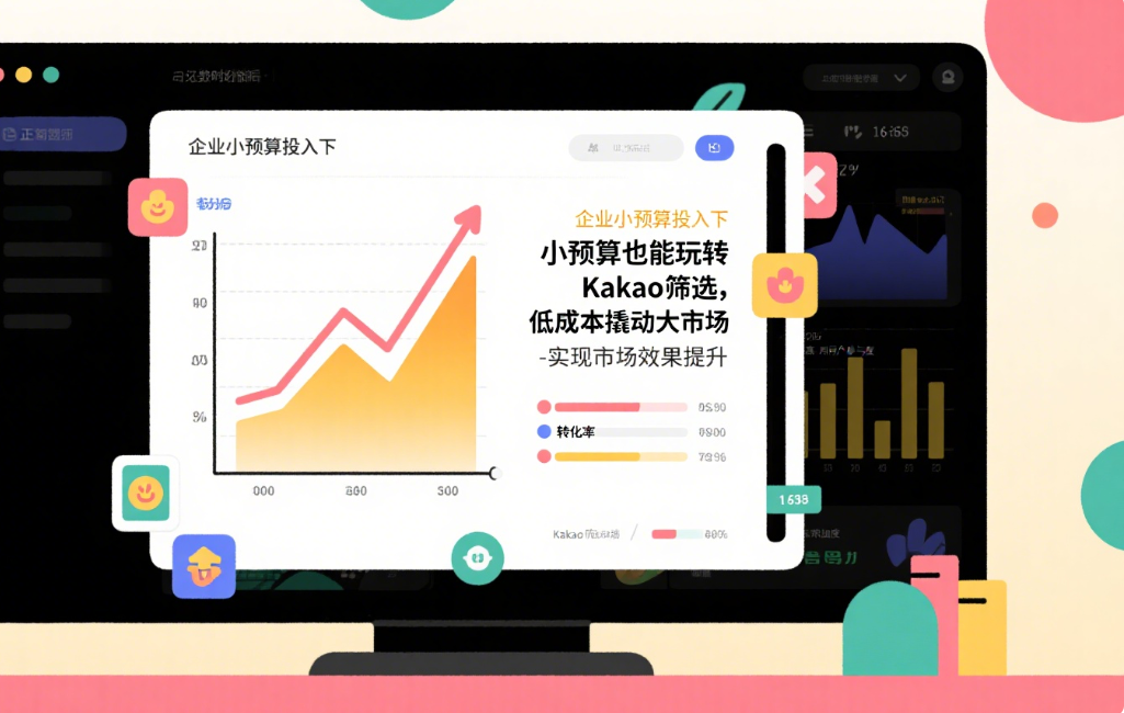 小预算也能玩转Kakao筛选，低成本撬动大市场