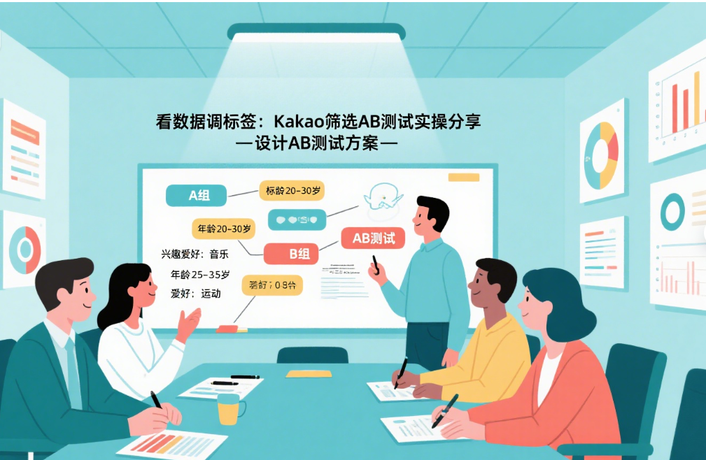 看数据调标签：Kakao筛选AB测试实操分享