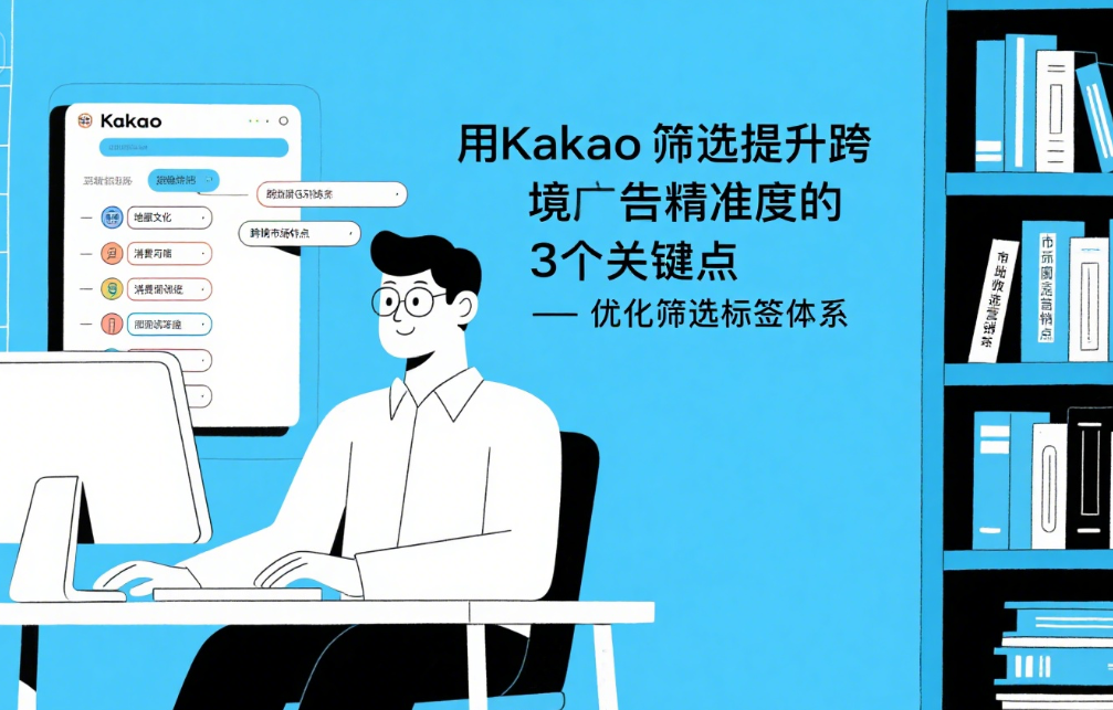 用Kakao筛选提升跨境广告精准度的3个关键点