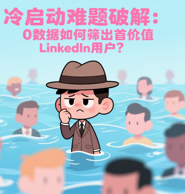 冷启动难题破解：0数据如何筛出首批高价值LinkedIn用户？