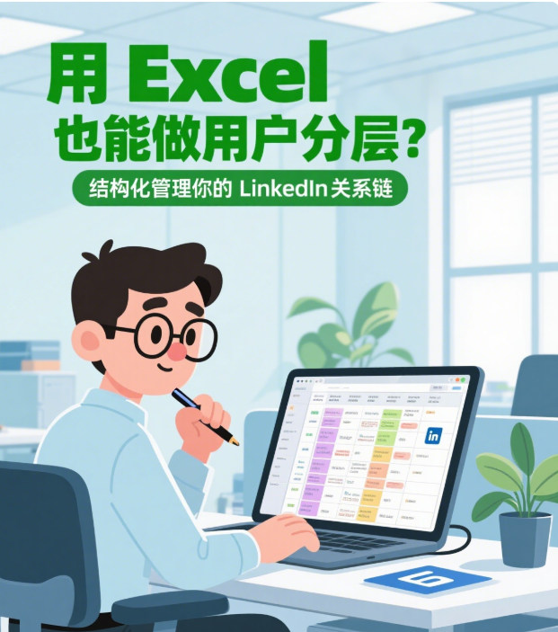 用Excel也能做用户分层？结构化管理你的LinkedIn关系链