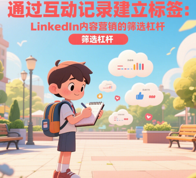 通过互动记录建立标签：LinkedIn内容营销的筛选杠杆